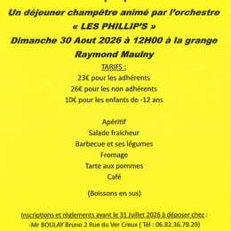 Déjeuner Champêtre