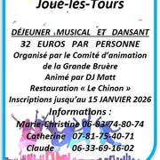 Déjeuner musical et dansant