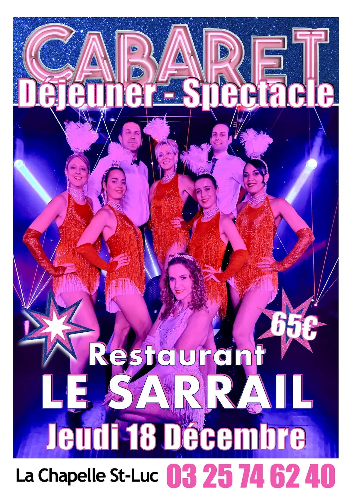 Déjeuner-Spectacle Cabaret Show
