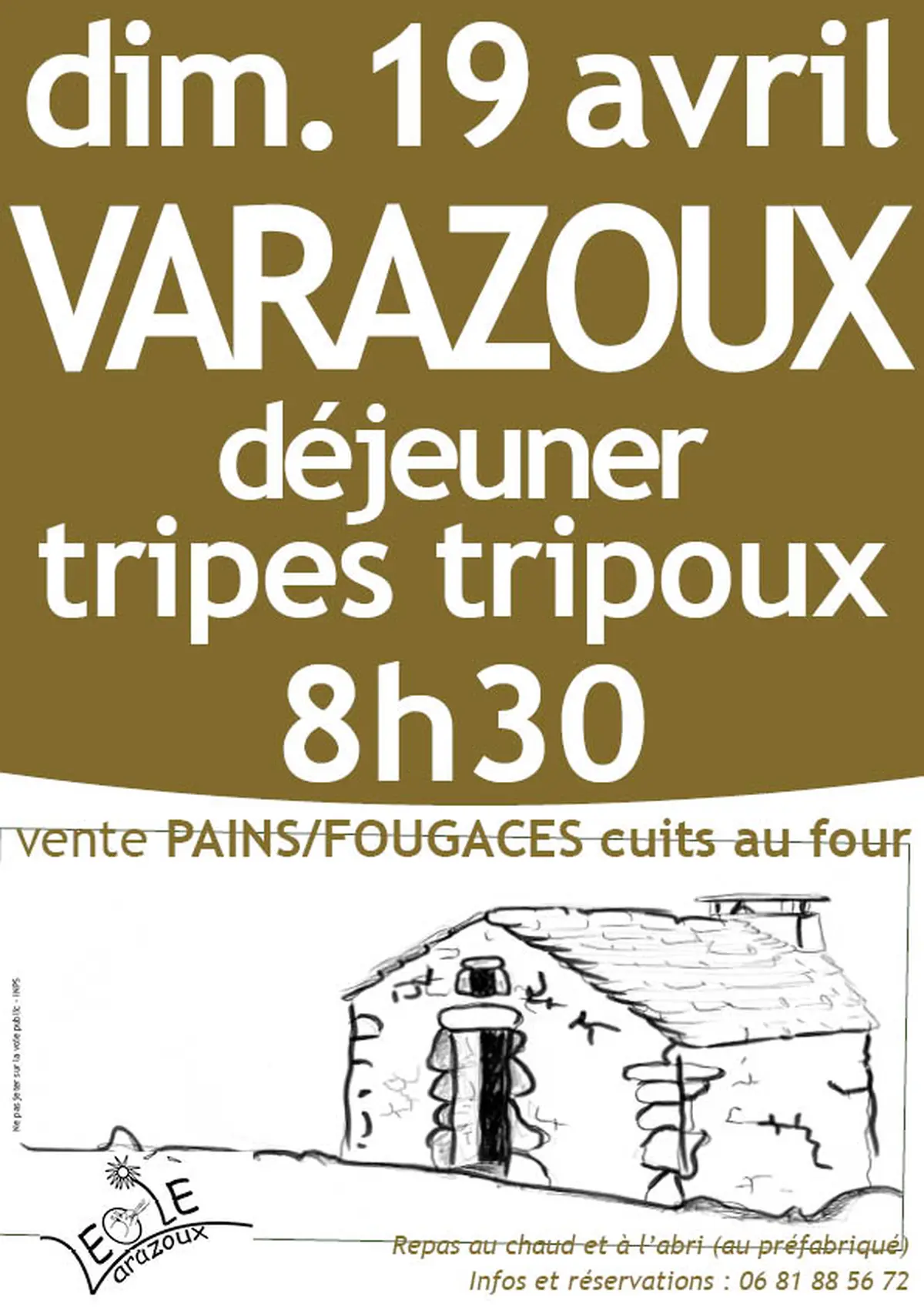 Déjeuner Tripes - Tripoux