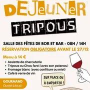 Déjeuner Tripous