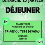 Déjeuner Tripoux à Asprières