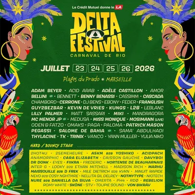 Delta Festival : Adam Beyer, Kungs, Cascada… une programmation XXL