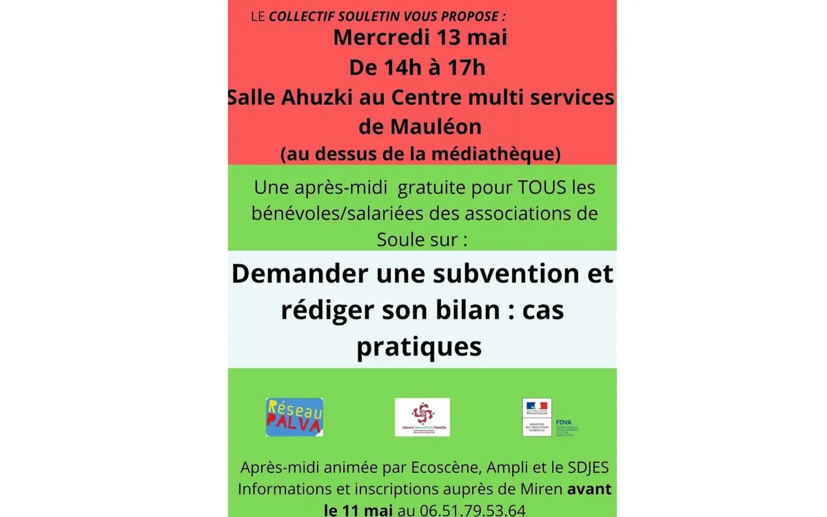 Demander une subvention et rédiger son bilan : cas pratiques