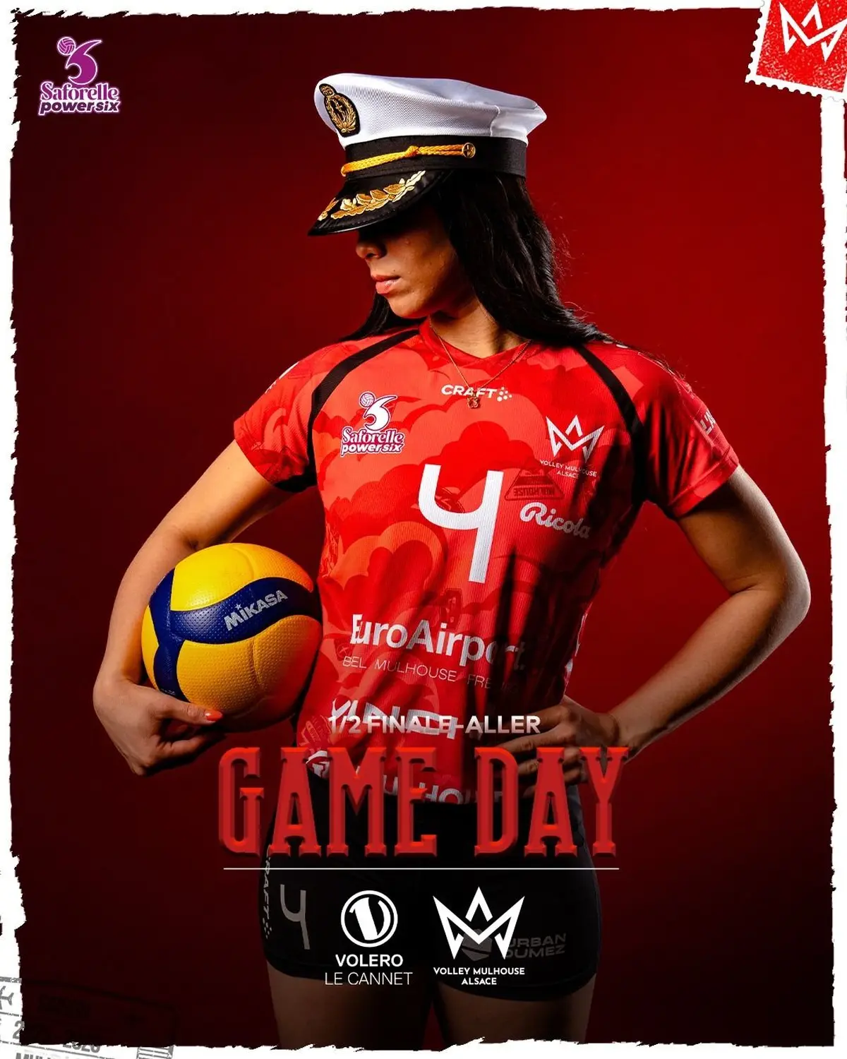 Demi-finales des play-offs de volley-ball : le Volley Mulhouse Alsace en déplacement au Cannet