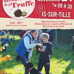 Demi-journée découverte de la truffe de Bourgogne