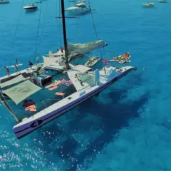 Demi-journée en Catamaran en Méditerranée depuis Le Lavandou