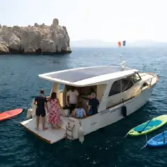 Demi-journée navigation, baignade & paddle dans les calanques