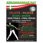 Demis finales de pelote à main nue