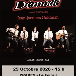 Démodé, Concert Hommage à Jean-Jacques Goldman