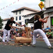 Démonstration de jeux et sports traditionnels basques