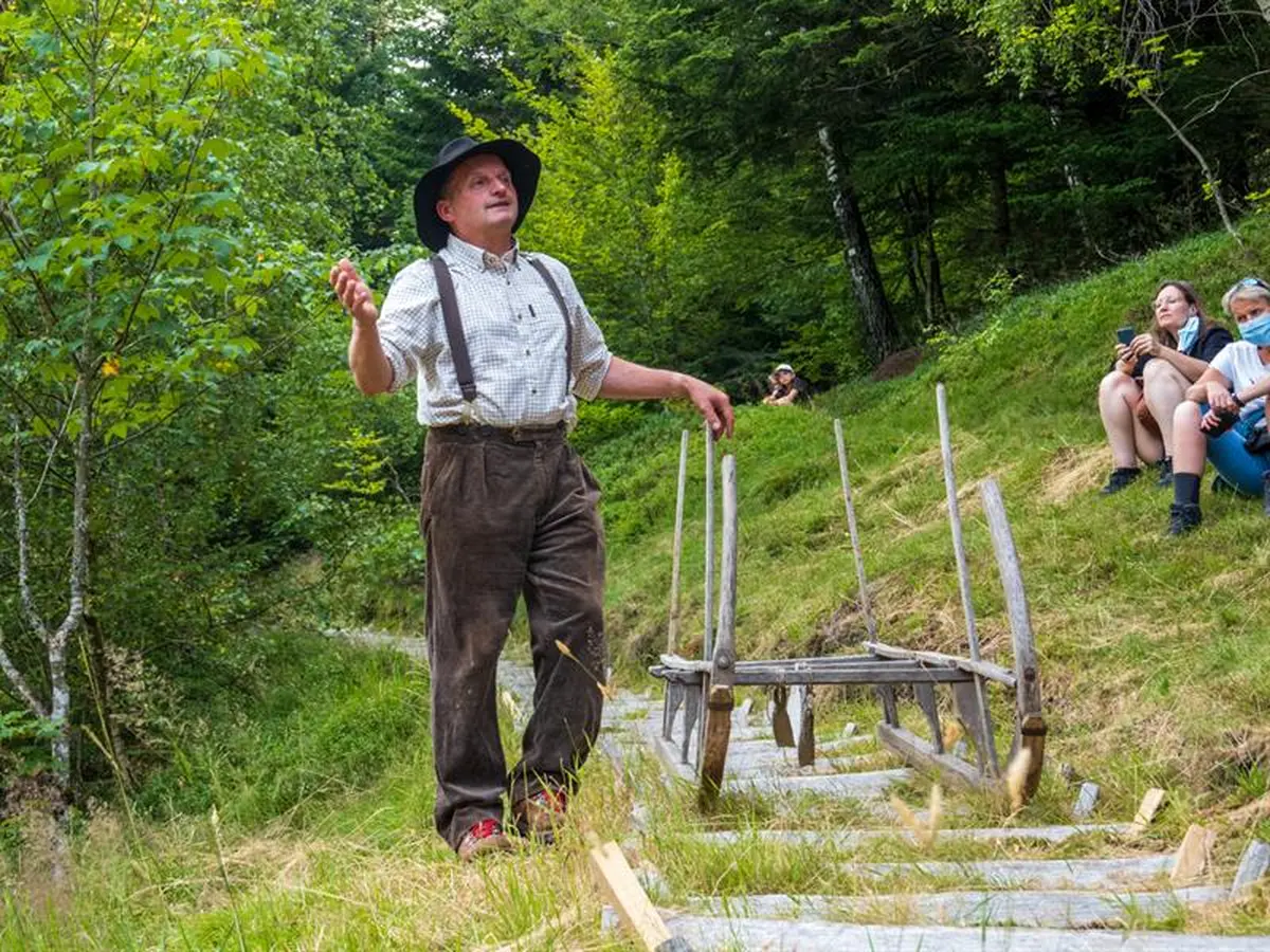 Démonstration de schlittage