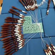 Démonstration des dentellières de Labouheyre