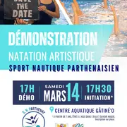 Démonstration et initiation de natation artistique
