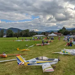 Démonstration publique d'aéromodelisme