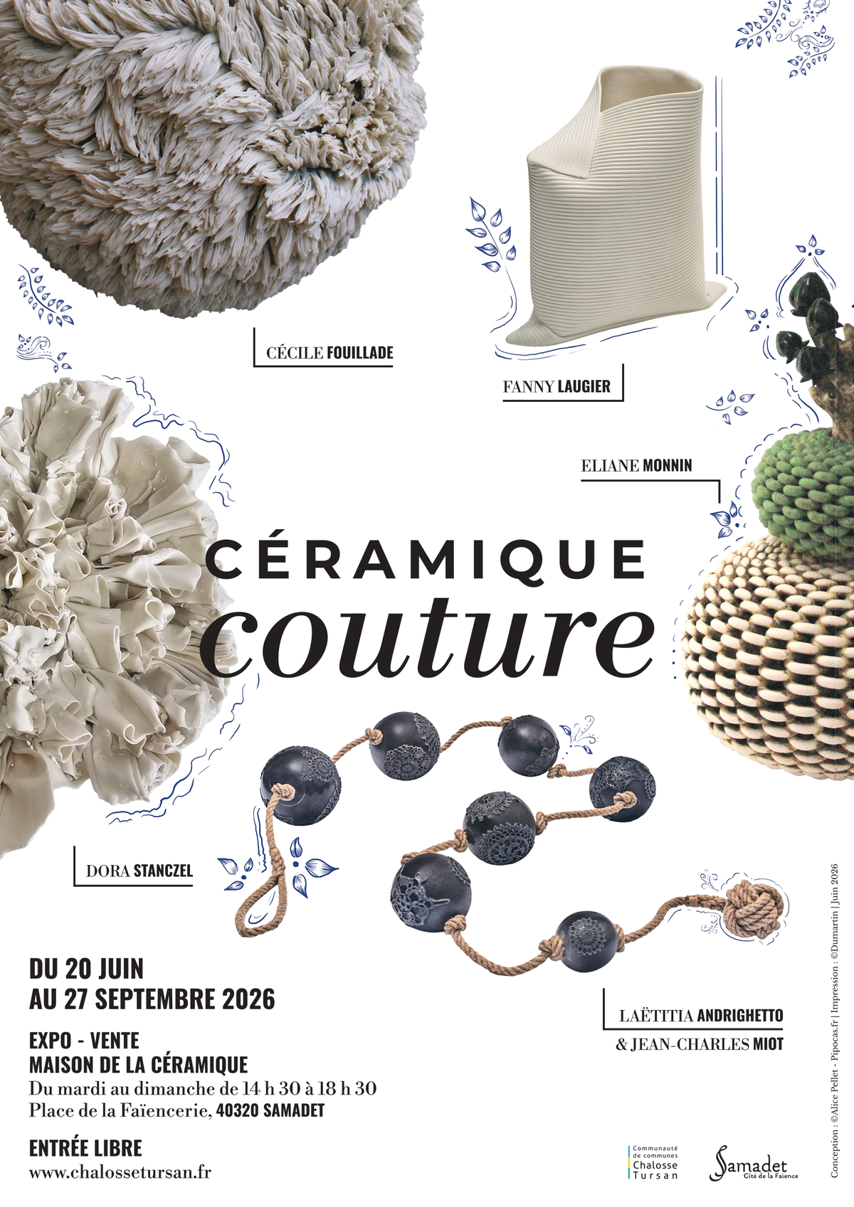 Démonstrations et initiations de verre au chalumeau avec Laetitia Andrighetto