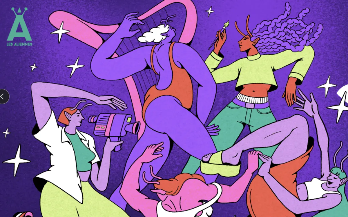 Démuselé·es, l'association féministe et culturelle Les Aliennes fête leurs 10 ans !