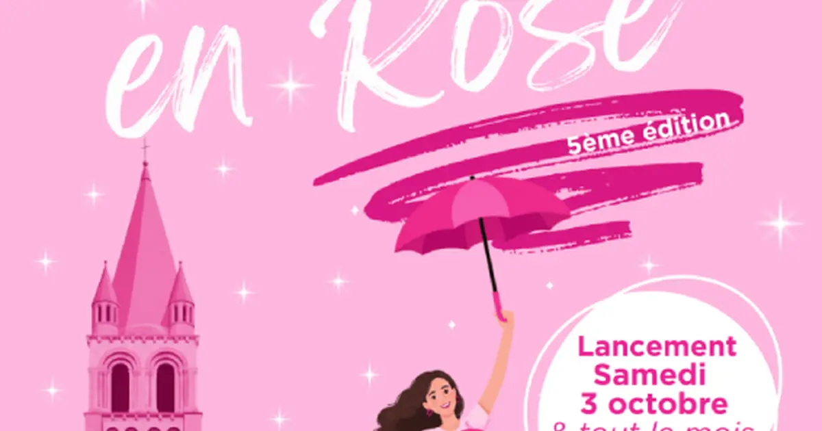 Déols en rose
