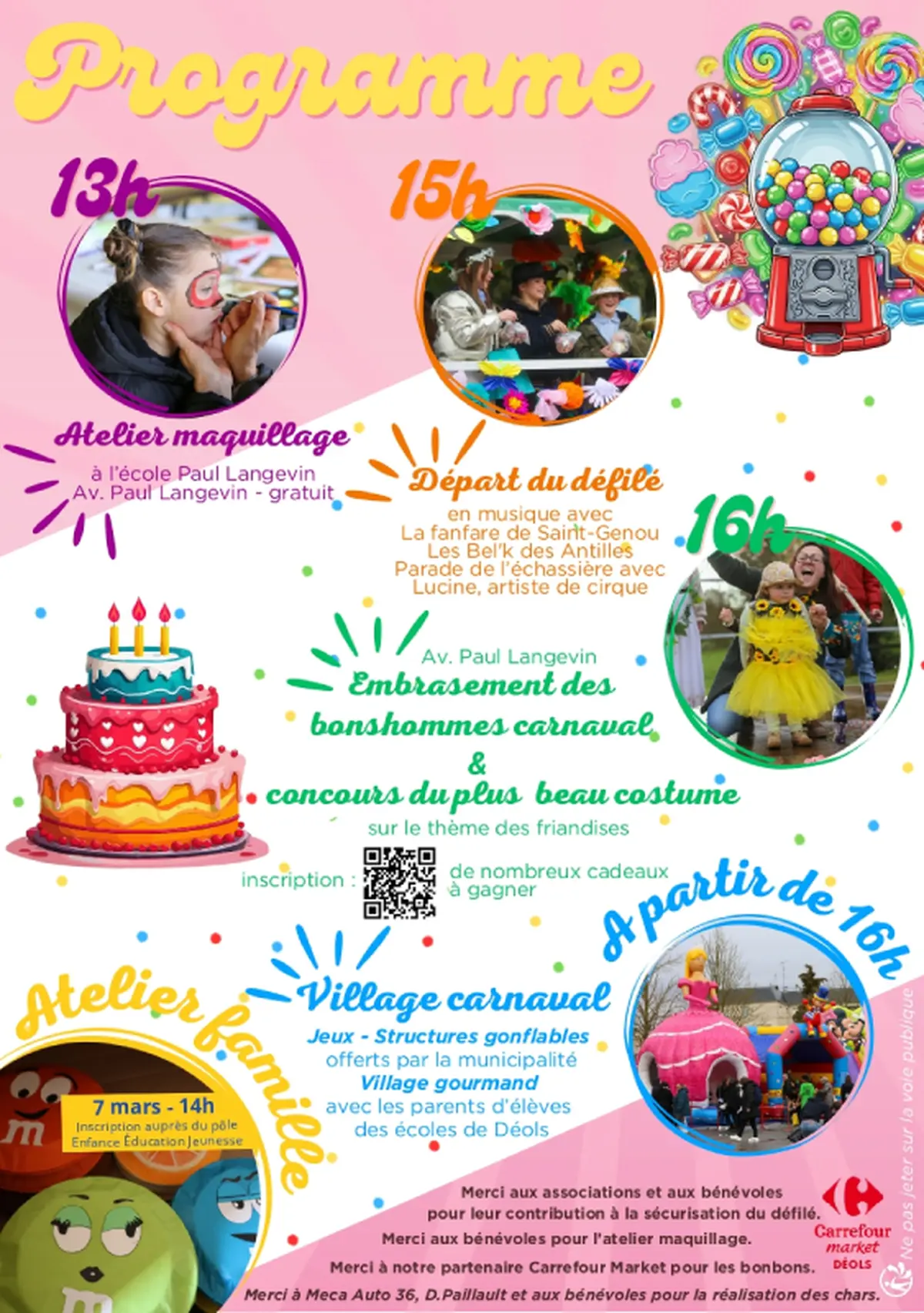 Déols fait son carnaval !