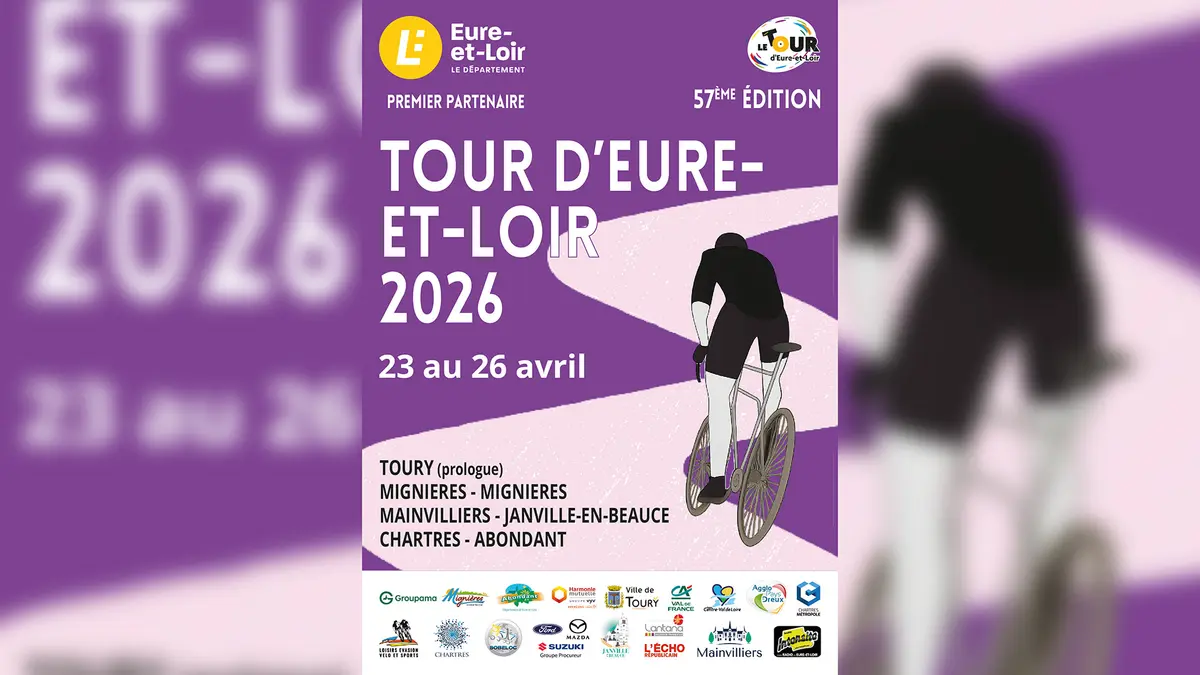 Départ à Mainvilliers du Tour d'Eure-et-Loir 2026