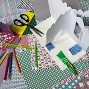 Déplie et décore ton pavillon d’exposition de poche - atelier pour les 8-12 ans !