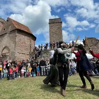 Des animations ponctuent régulièrement la saison au Château de Lichtenberg DR