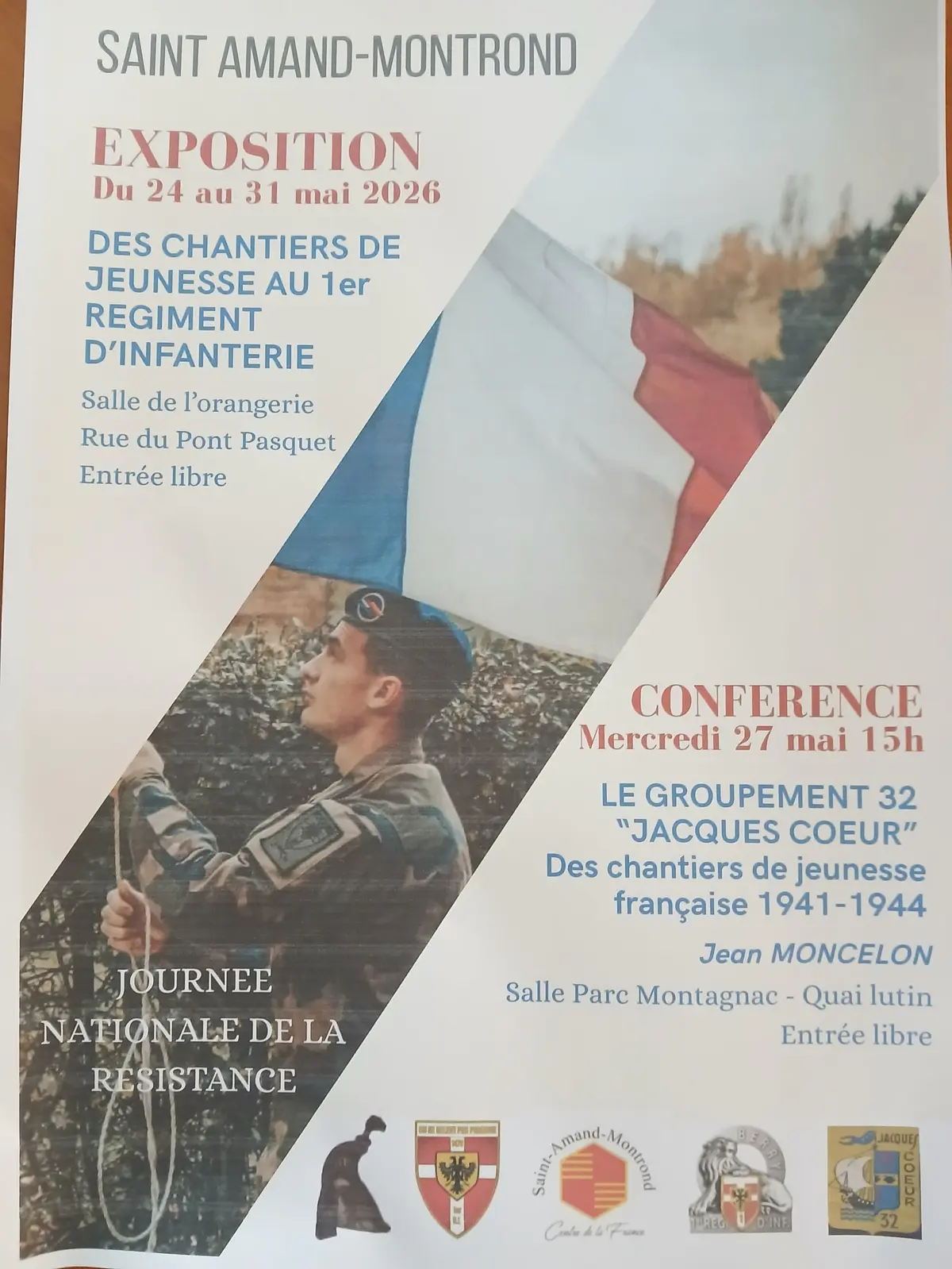 Des chantiers de jeunesse au 1er Régiment d'infanterie