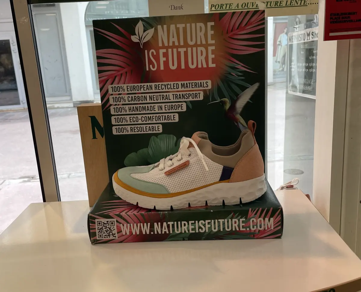 Une gamme en matériaux recyclés proposée par Mephisto