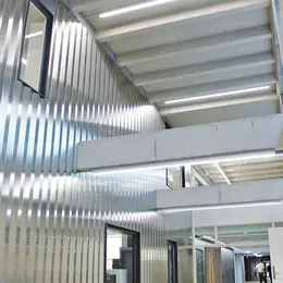 Dans les couloirs du nouveau Conservatoire à Mulhouse