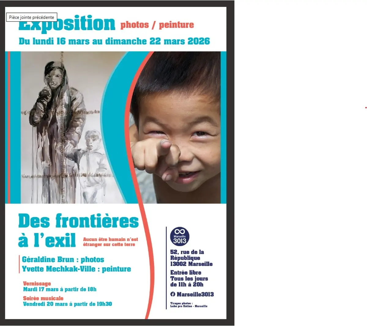 Des frontières à l'exil