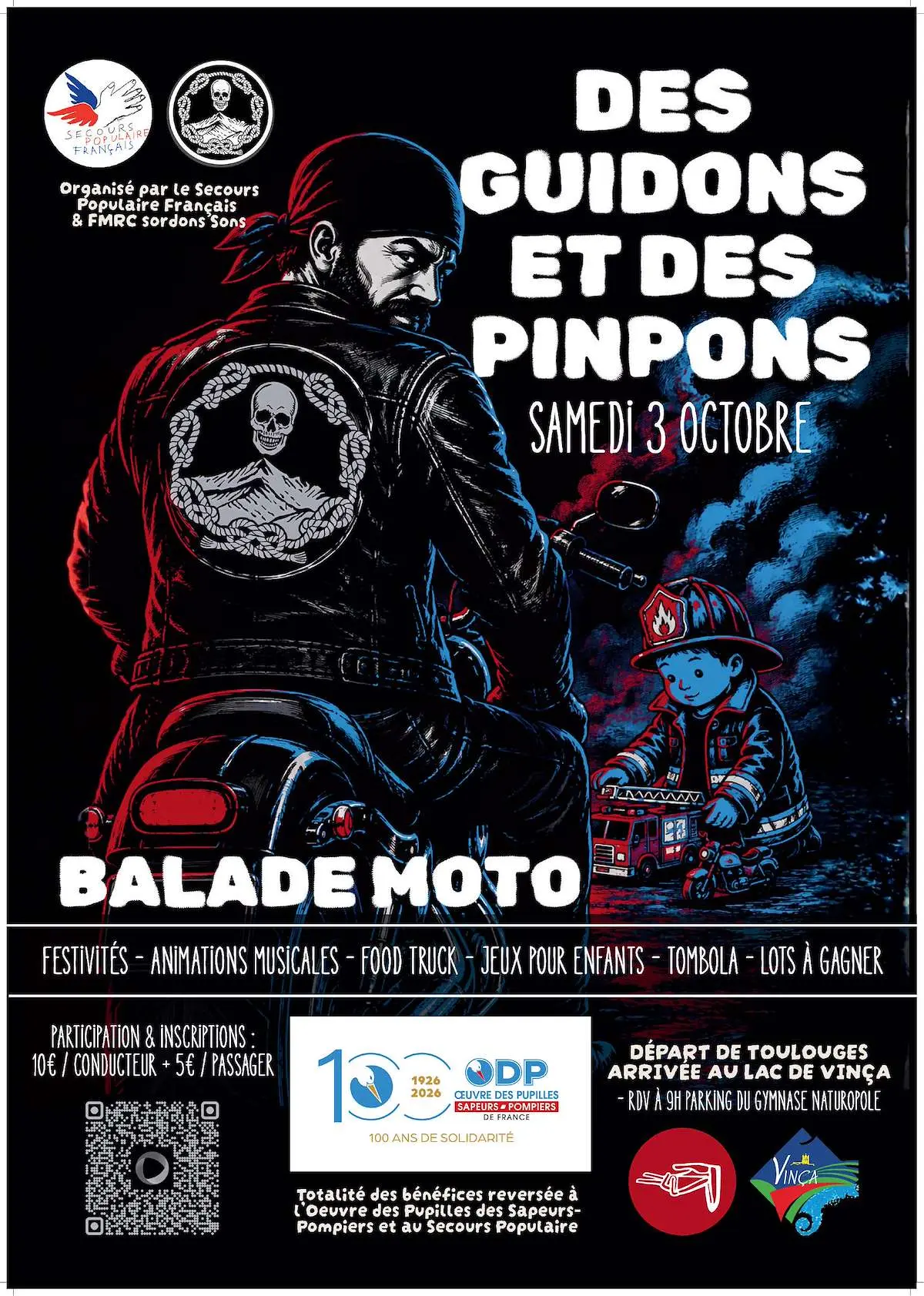 Des Guidons Et Des Pinpons