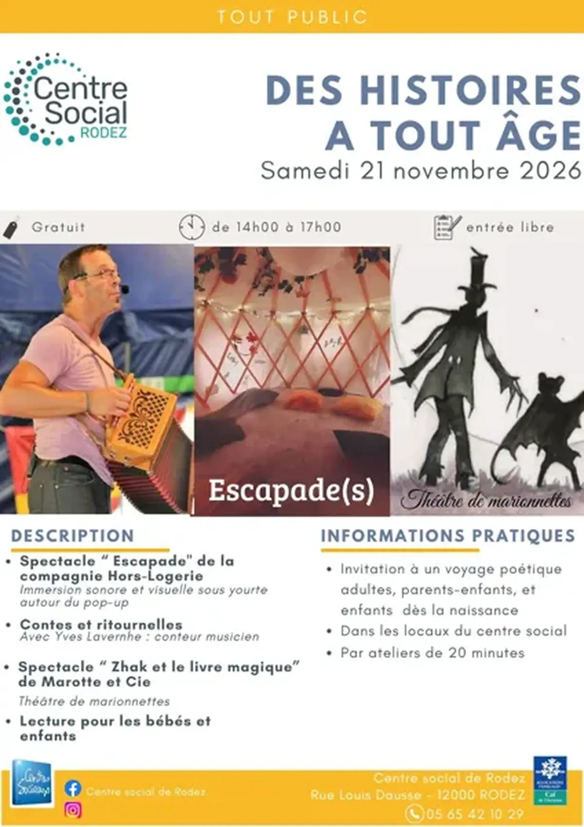 Des histoires à tout âge