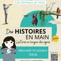 Des histoires en main