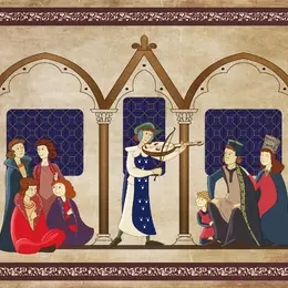 Des Troubadours au Château de Ventadour