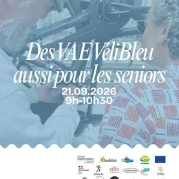 Des vélos à assistance électrique VéliBleu aussi pour les seniors