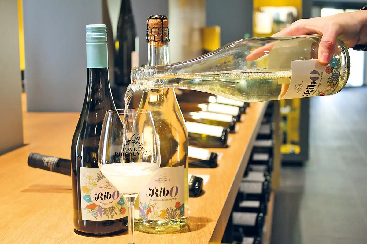 Les deux cuvées désalcoolisées Ribo