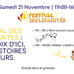 Des voix d’ici, des histoires d’ailleurs