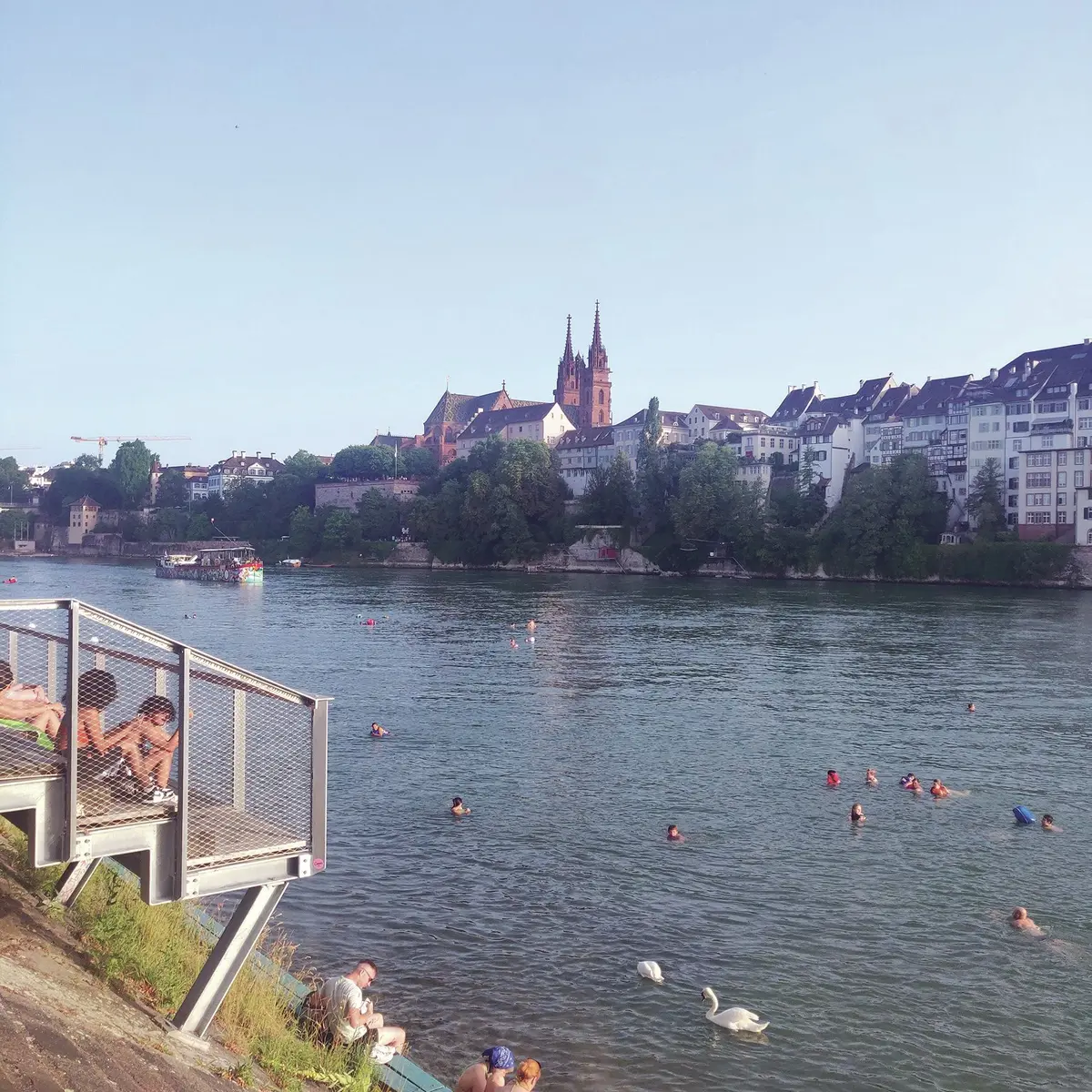 Descente à la fraîche