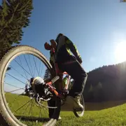 Descente à VTT Enduro à Arreau (65)