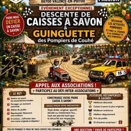 Descente de caisse à savon & guinguette des pompiers de Couhé