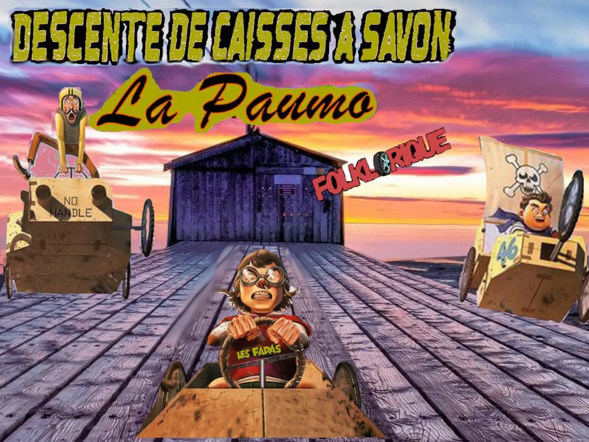 Descente De Caisses à Savon La Paumo