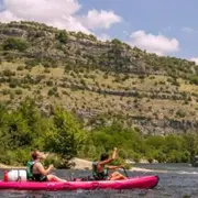 Descente des gorges du Chassezac en Canoë - Parcours 10 km