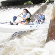 Descente du courant en kayak