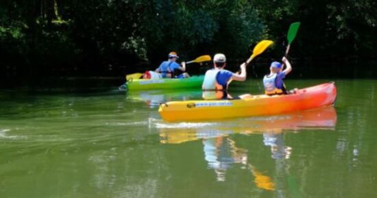 Descente en cano&euml;-kayak &agrave; Montbozon (70) - Parcours 17 km