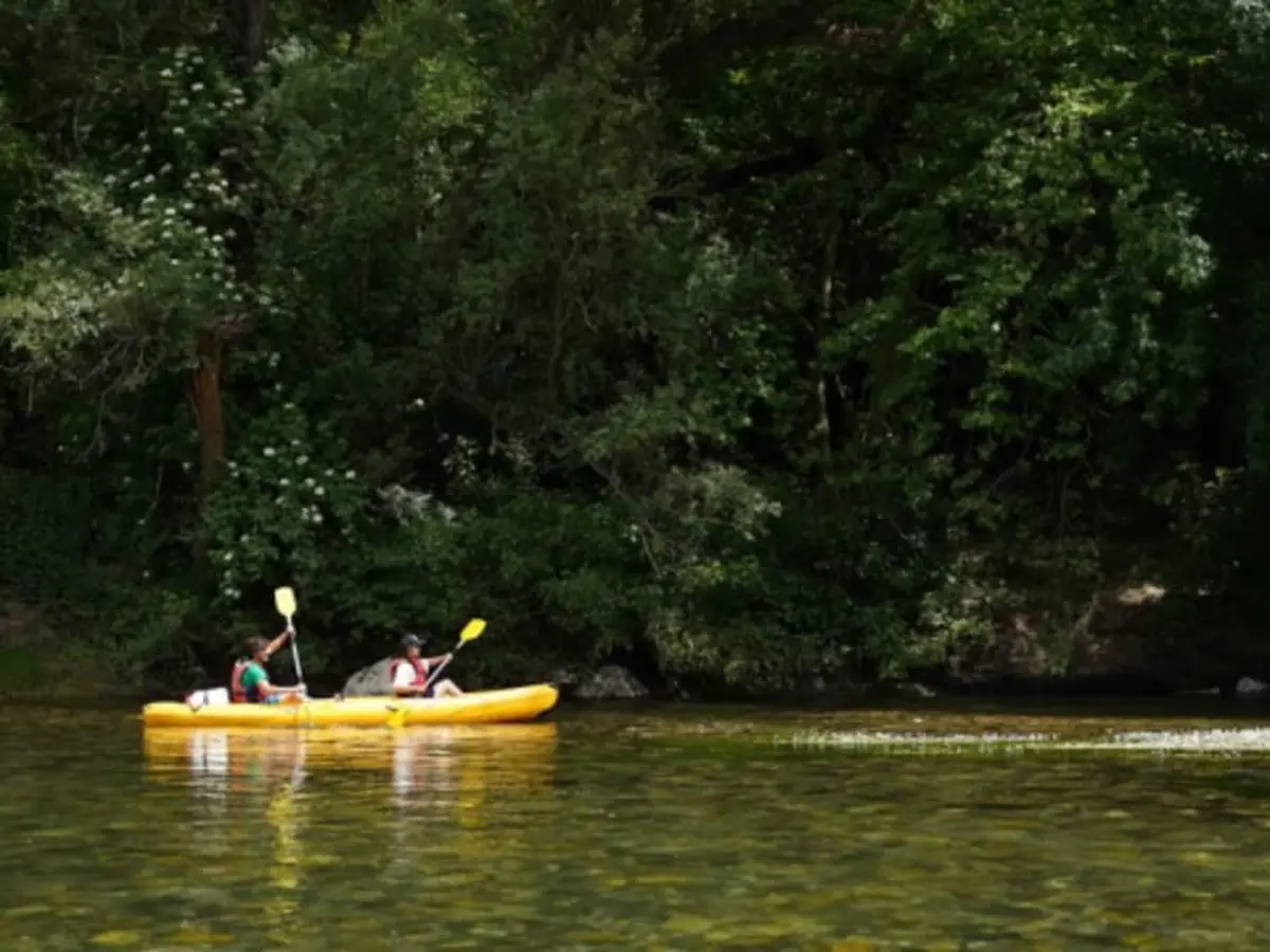 Descente en canoë kayak dans les gorges de l’Hérault (34)