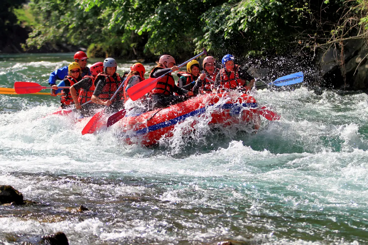 Descente en rafting