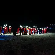 Descentes aux flambeaux