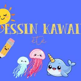 Dessin kawaii été