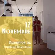 Destination Jazz à l'Office de tourisme - Festival Jazz Éclats d'Émail 2025
