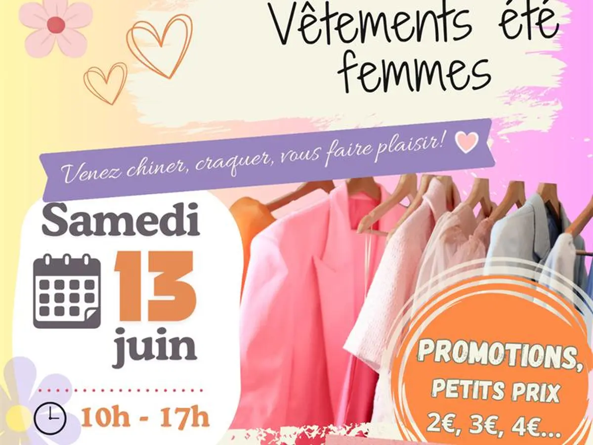 Déstockage d'été à Caritas Moselle